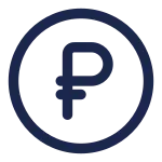 Ruble SVG Icon